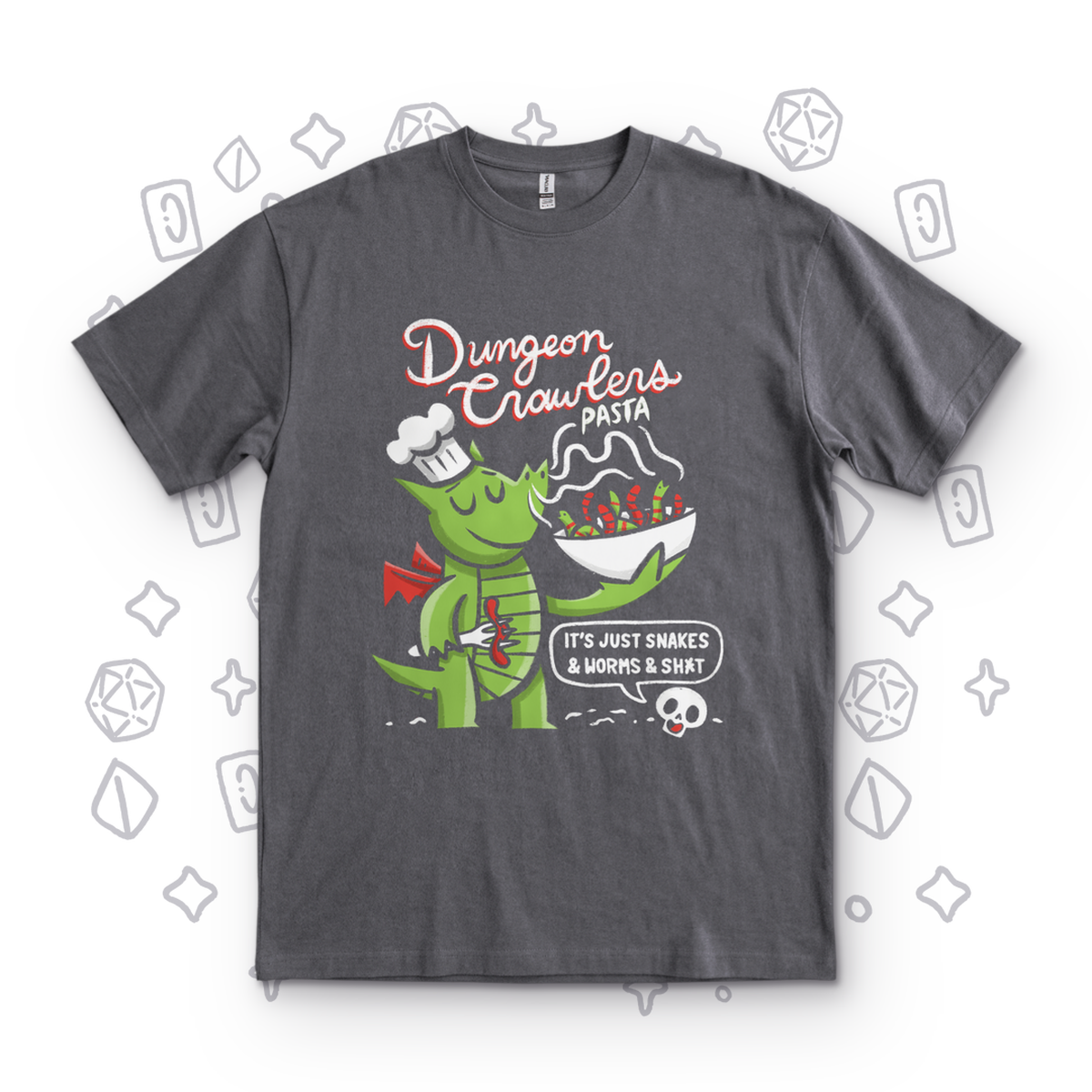 Dungeon Crawlers Pasta - Charcoal