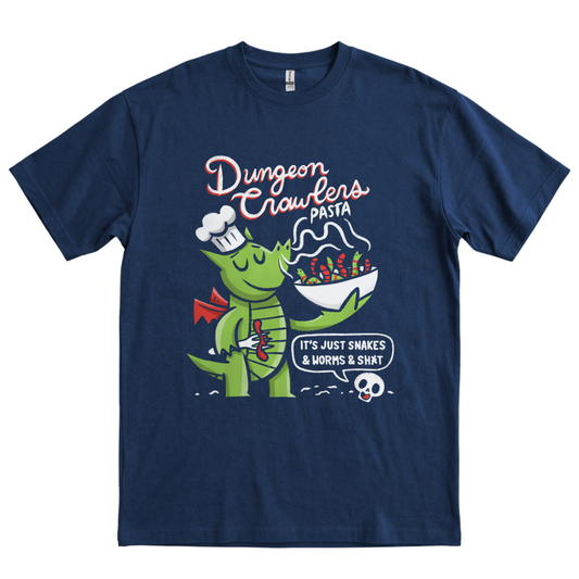 Dungeon Crawlers Pasta - Navy