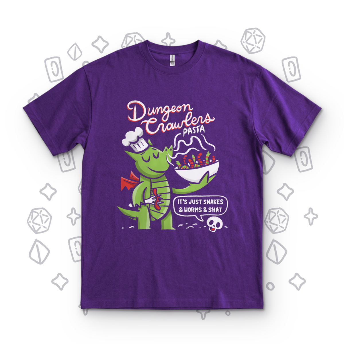 Dungeon Crawlers Pasta - Purple