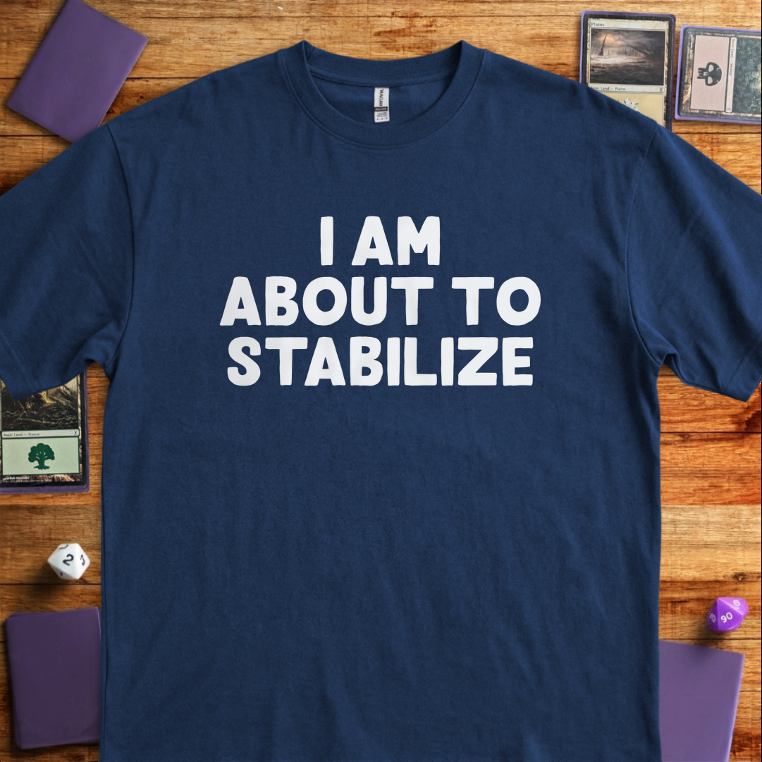 I Am About to Stabilize - Navy