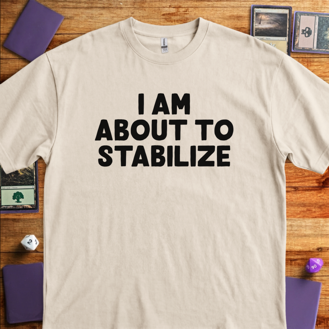 I Am About to Stabilize - Sand