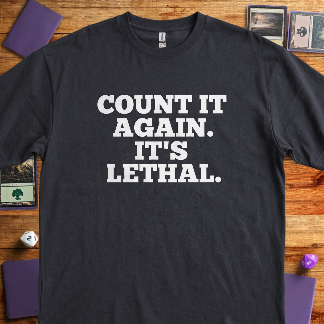 Count It Again. It's Lethal - Black