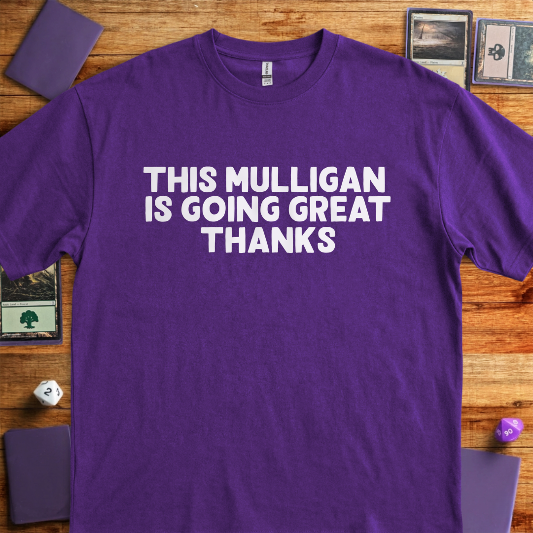 This Mulligan Is Going Great Thanks - Purple