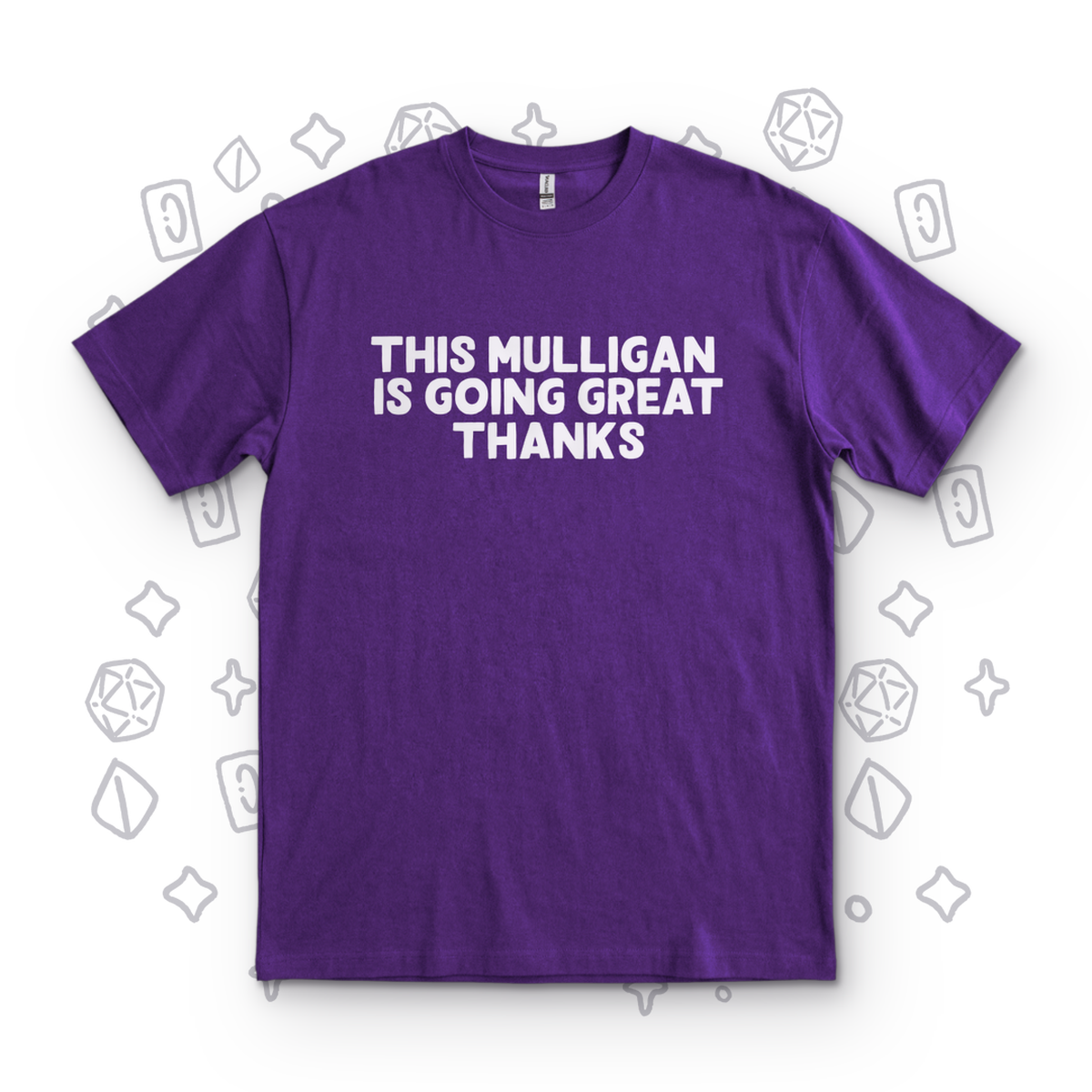 This Mulligan Is Going Great Thanks - Purple