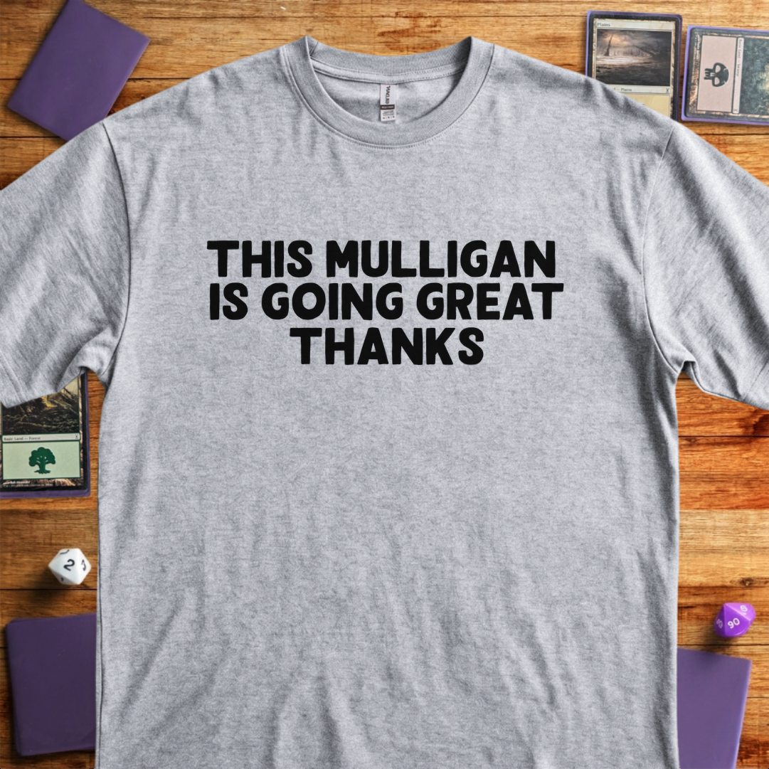 This Mulligan Is Going Great Thanks - Sport Grey