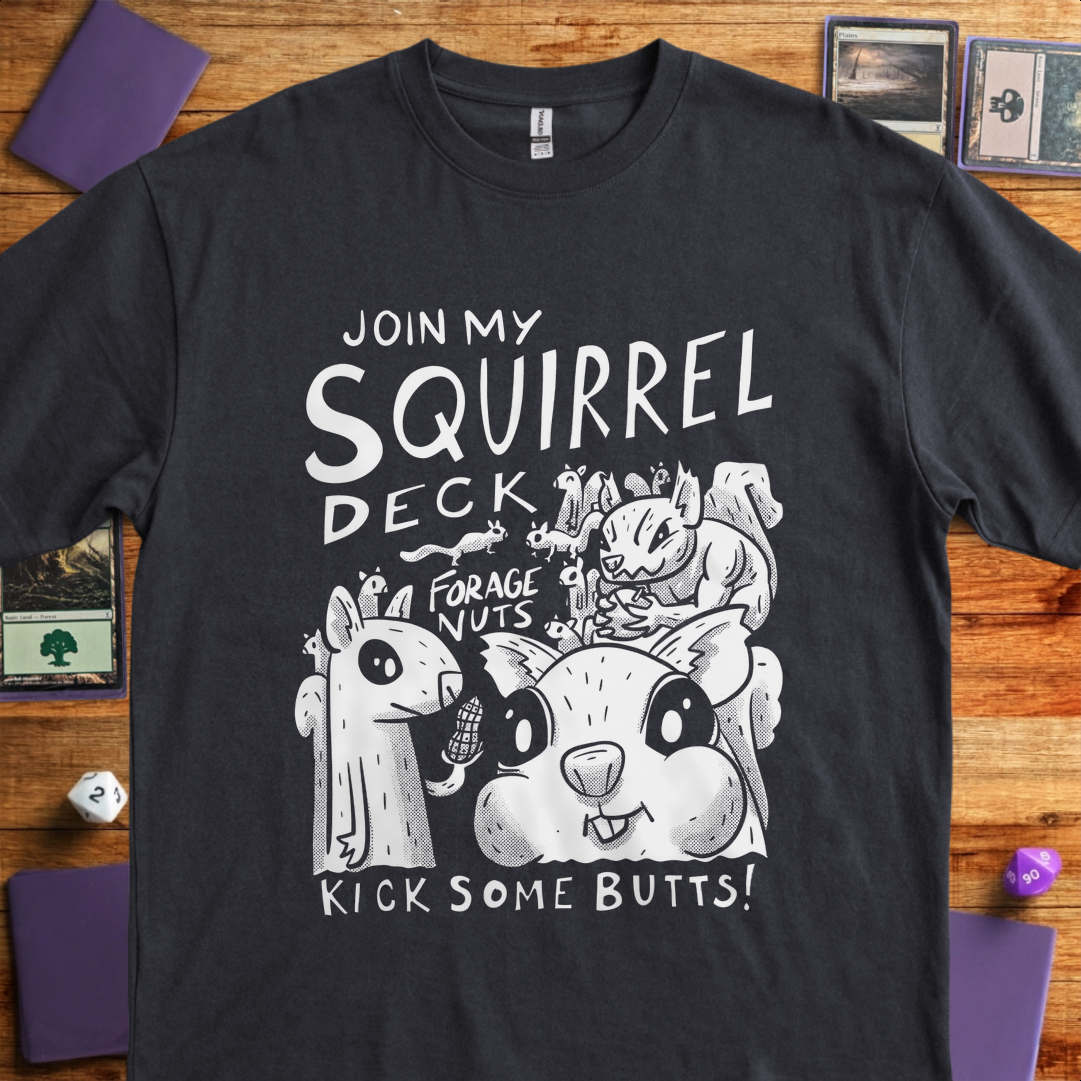 Join my Squirrel Deck - Black