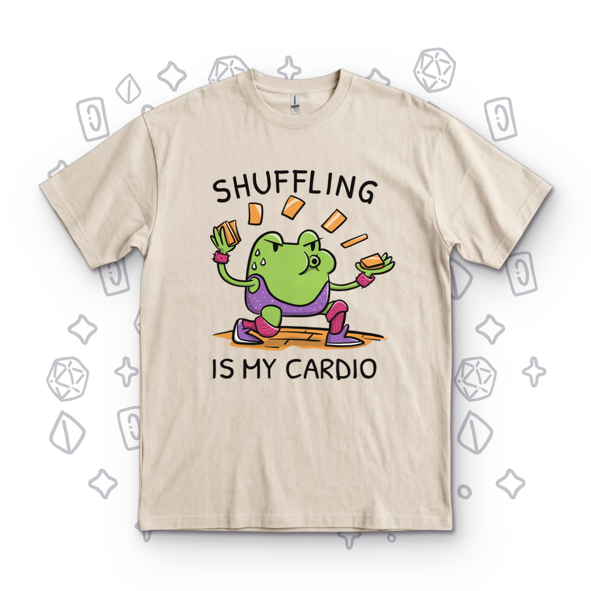Shuffling Is My Cardio - Sand