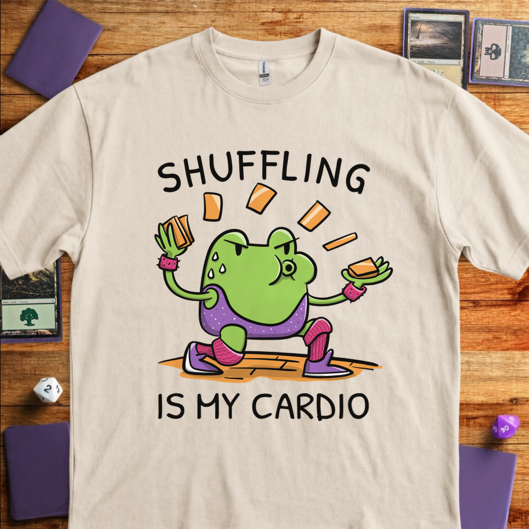 Shuffling Is My Cardio - Sand