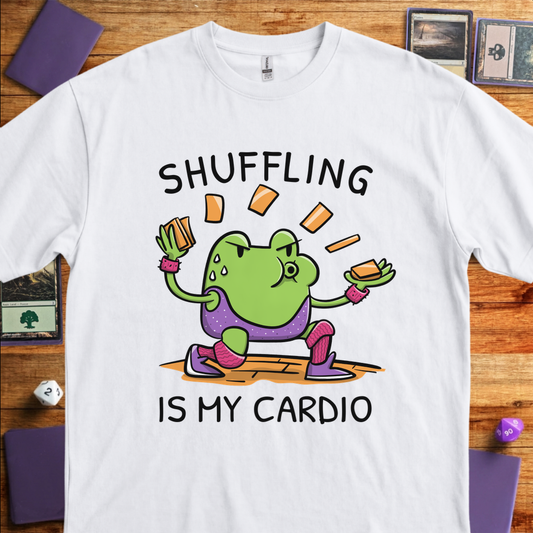 Shuffling Is My Cardio - White