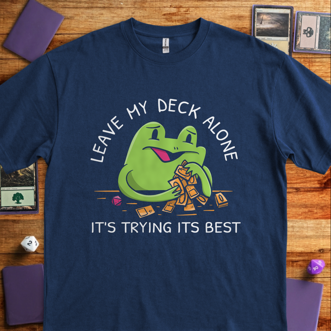 Leave My Deck Alone - Navy