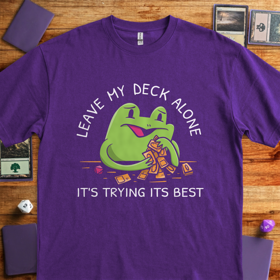 Leave My Deck Alone - Purple
