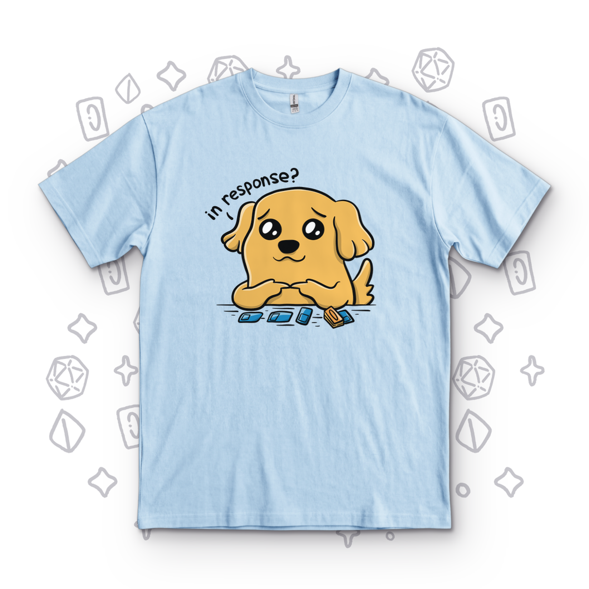 In Response - Light Blue