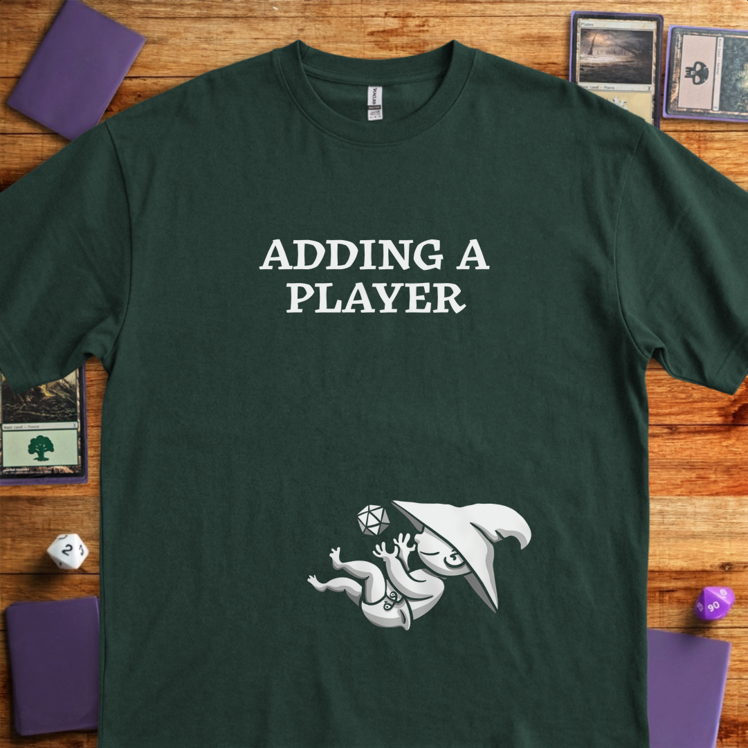 Adding a Player - Forest Green