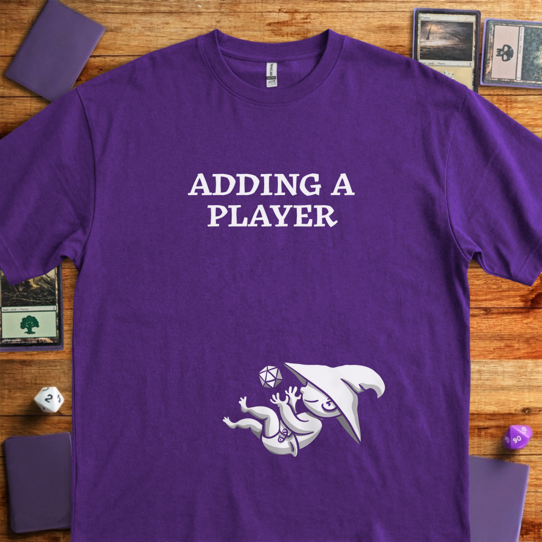 Adding a Player - Purple