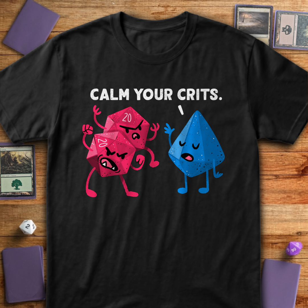 Calm Your Crits - Black
