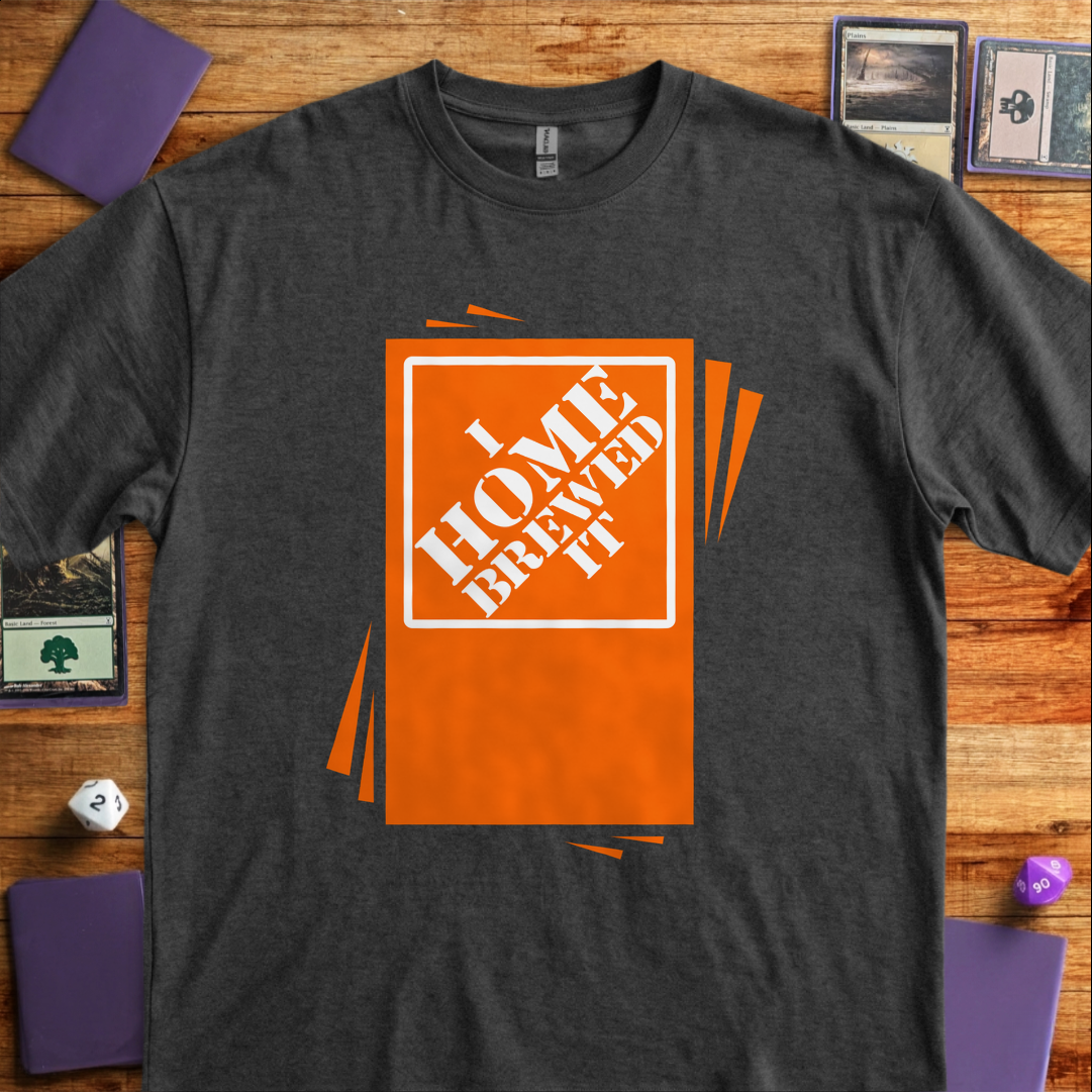 I Home Brewed it - Dark Heather Grey