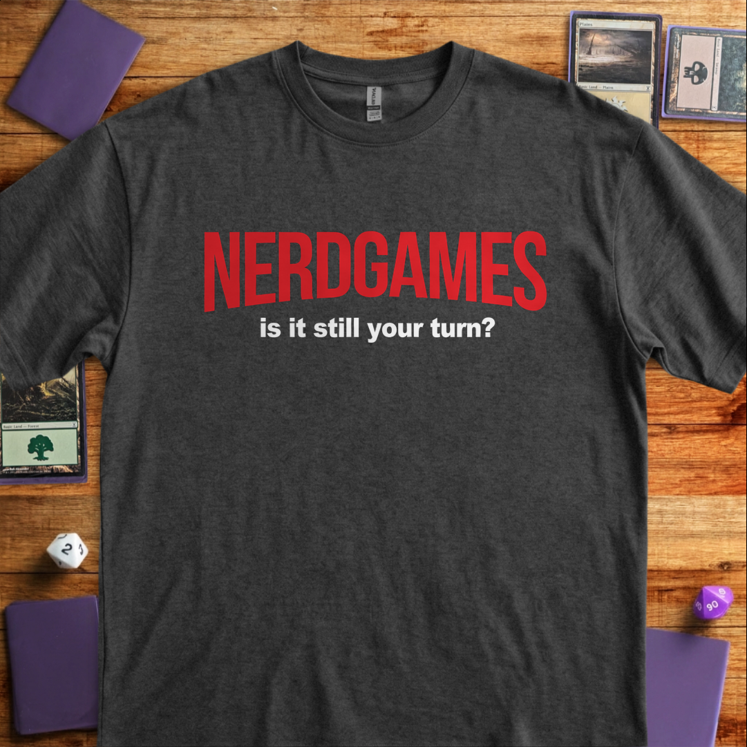 Nerdgames - Dark Heather Grey