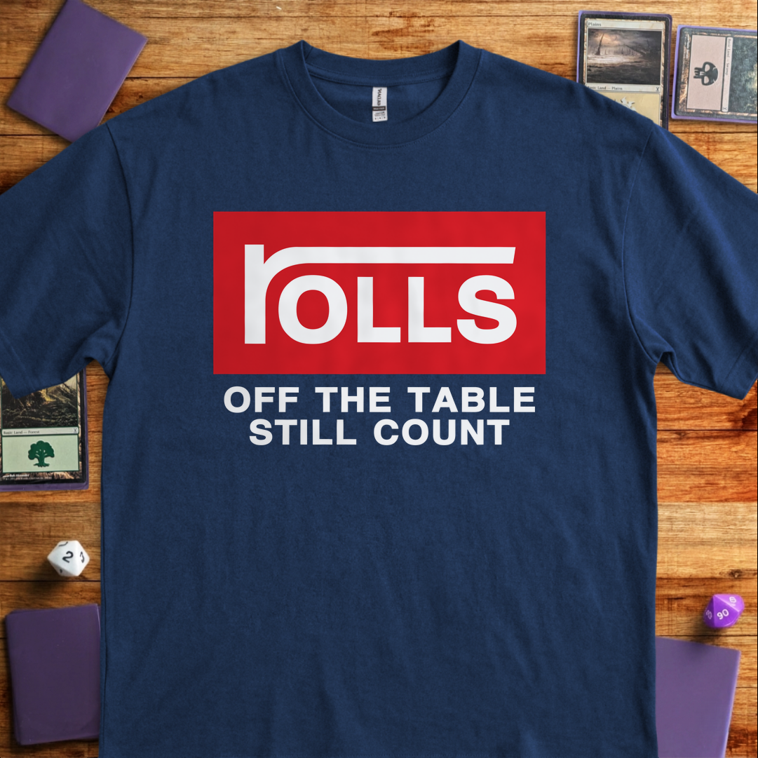 Rolls Off the Table - Navy
