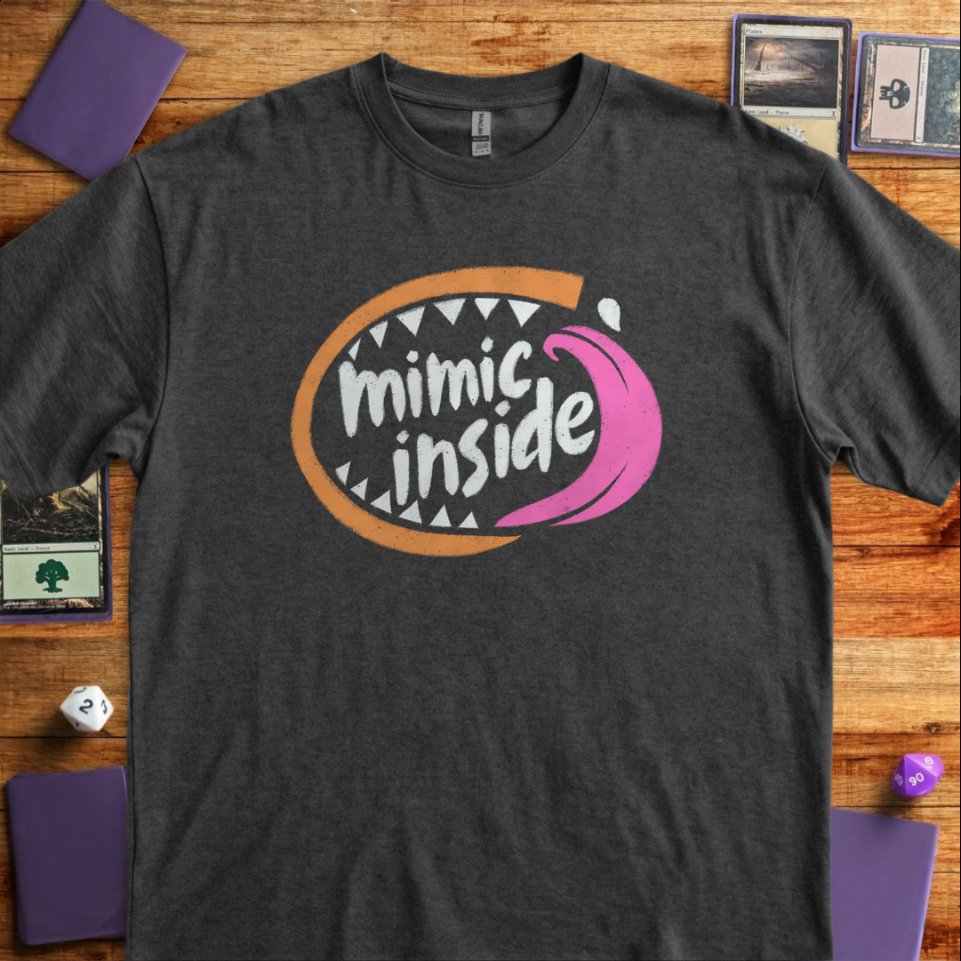 Mimic Inside - Dark Heather Grey