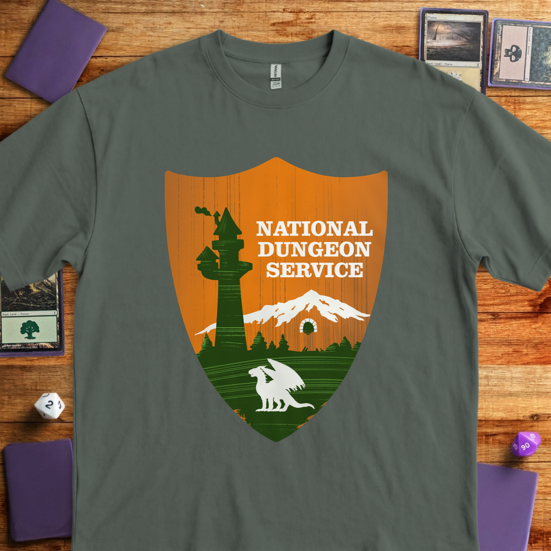 National Dungeon Service - Military Green