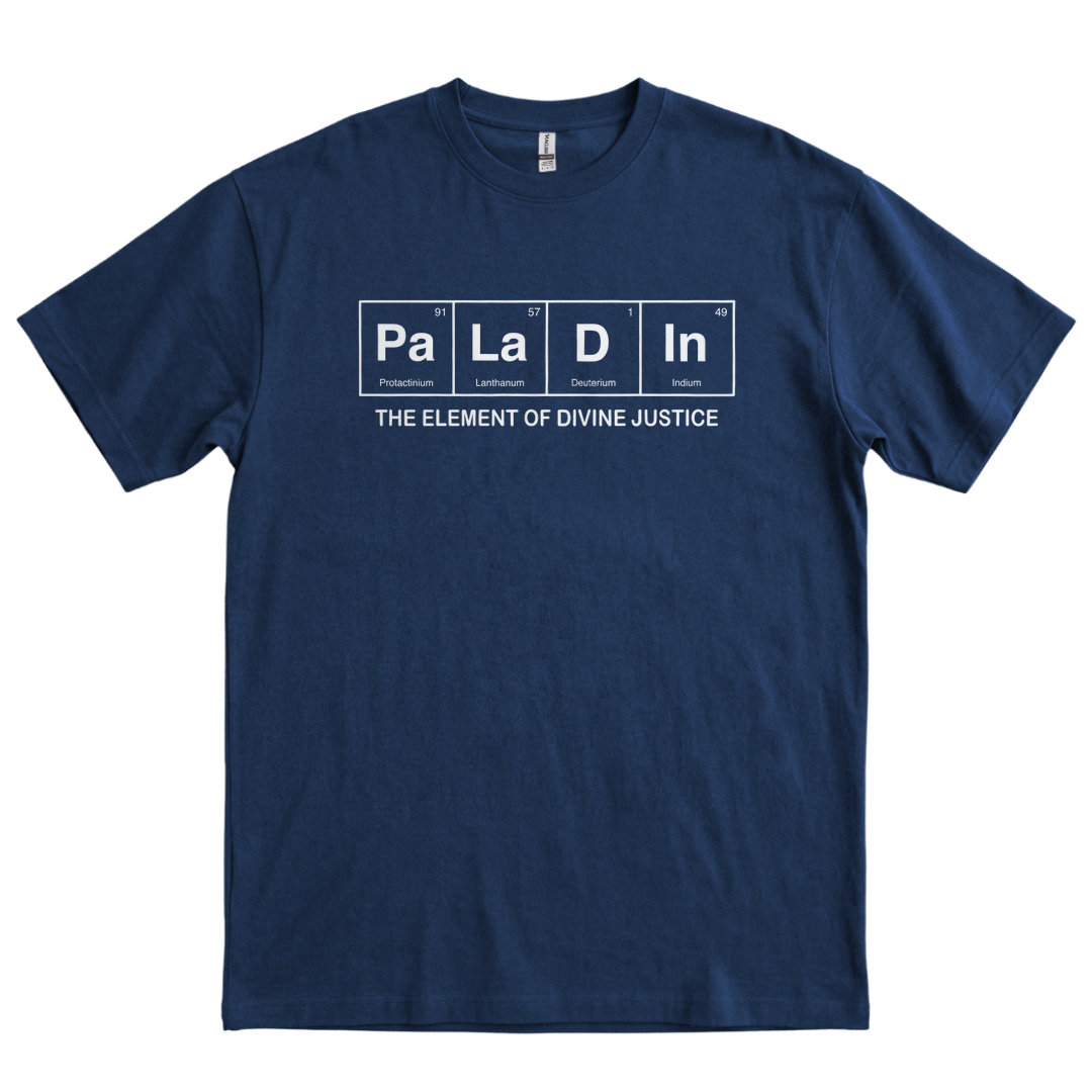 Paladin The Element of Divine Justice - Navy