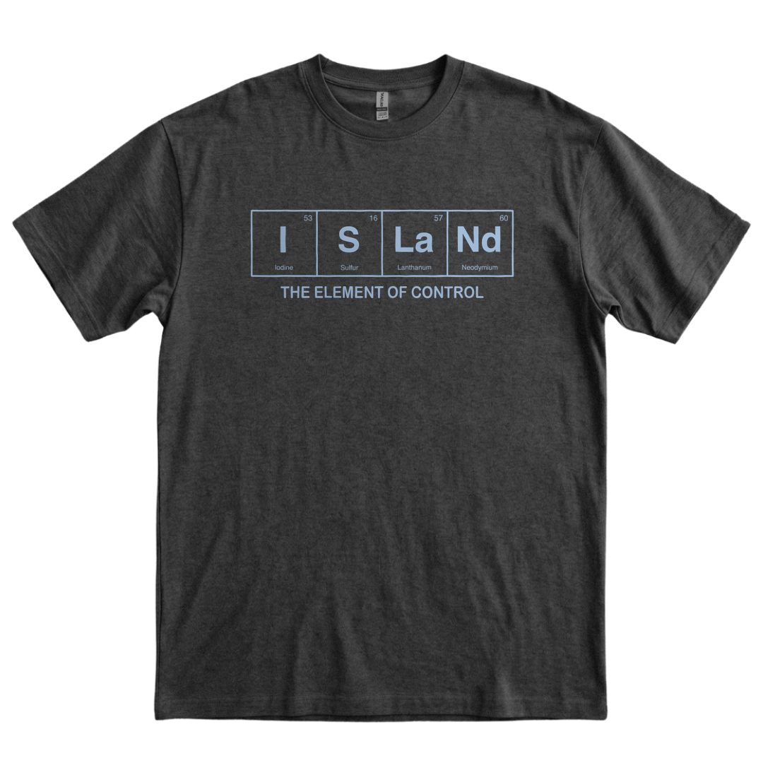 Island The Element of Control - Dark Heather Grey