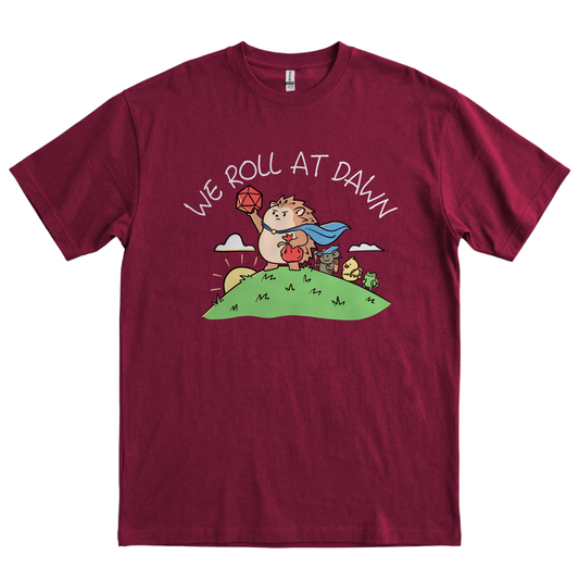 We Roll at Dawn - Maroon