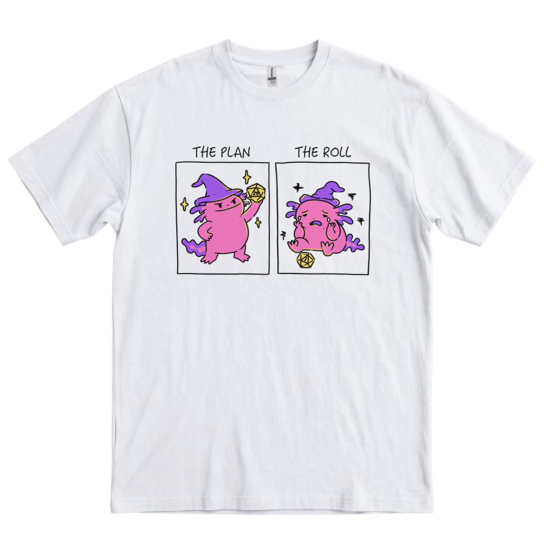 The Plan, The Roll - White