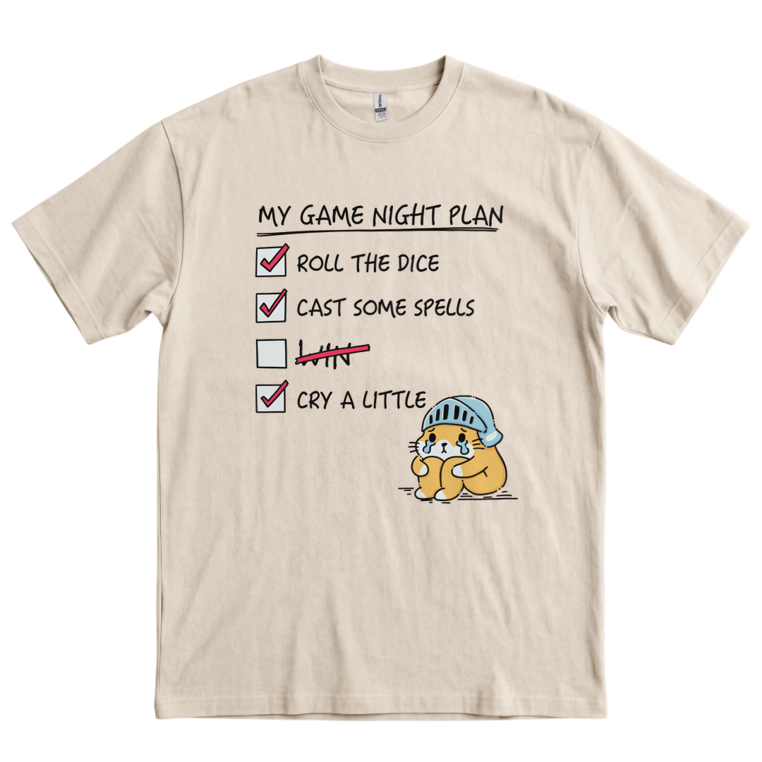 My Game Night Plan - Sand