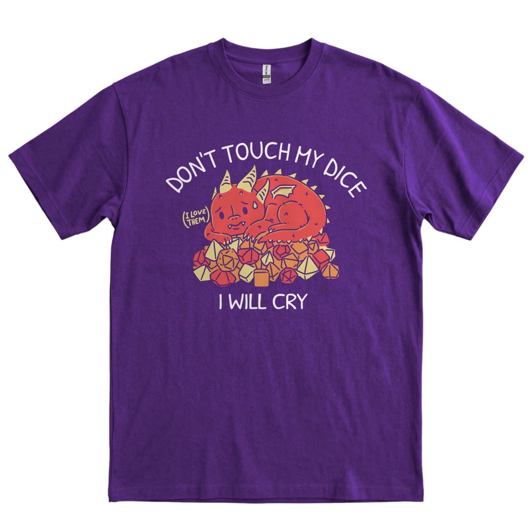 Don't Touch My Dice, I Will Cry - Purple
