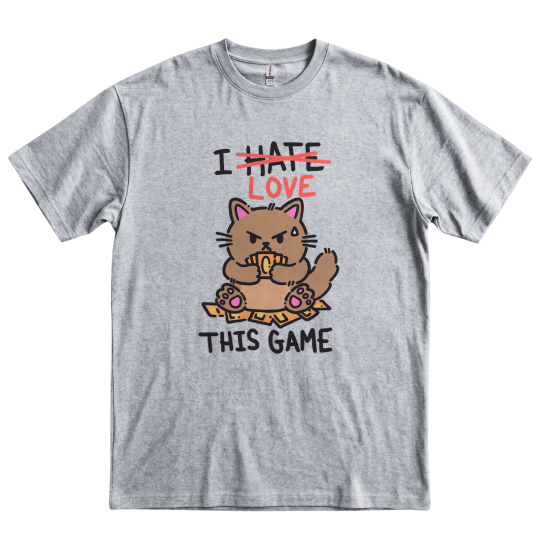 I Love Hate This Game - Sport Grey