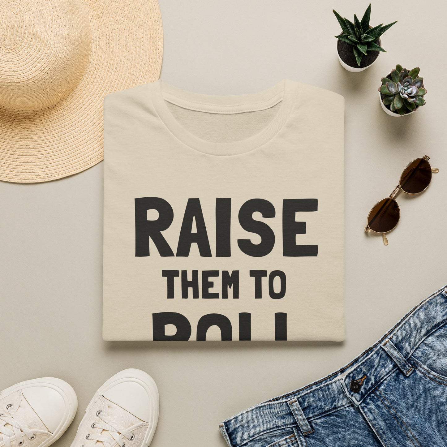 Raise Them To Roll (UK Backup Shirt Monkey)