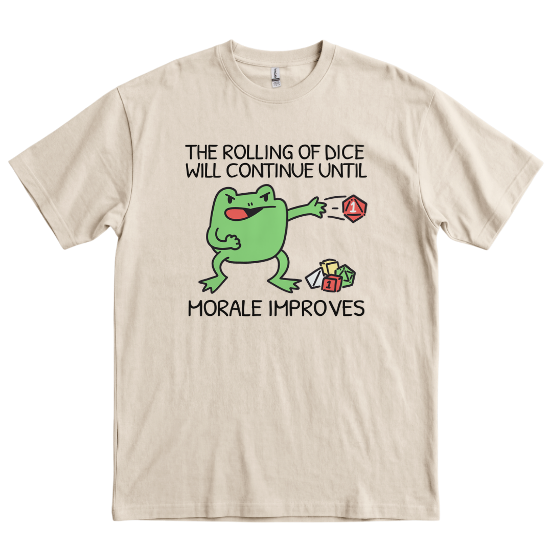 The Rolling Will Continue Until Morale Improves - Sand
