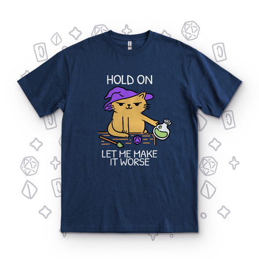 Hold On, Let Me Make It Worse - Navy