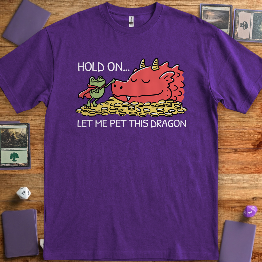 Hold On, Let Me Pet This Dragon - Purple