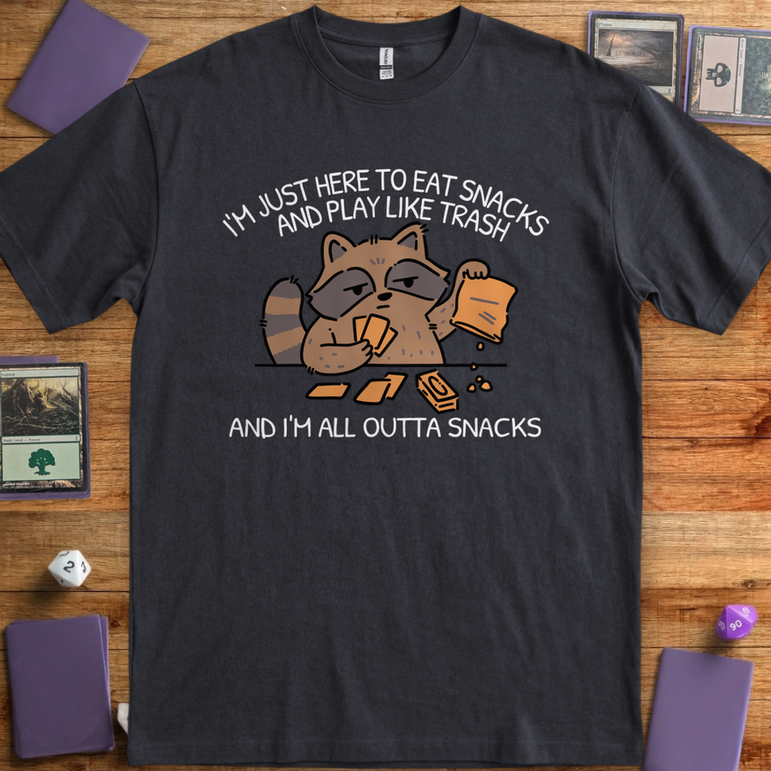 Eat Snacks and Play Like Trash - Black