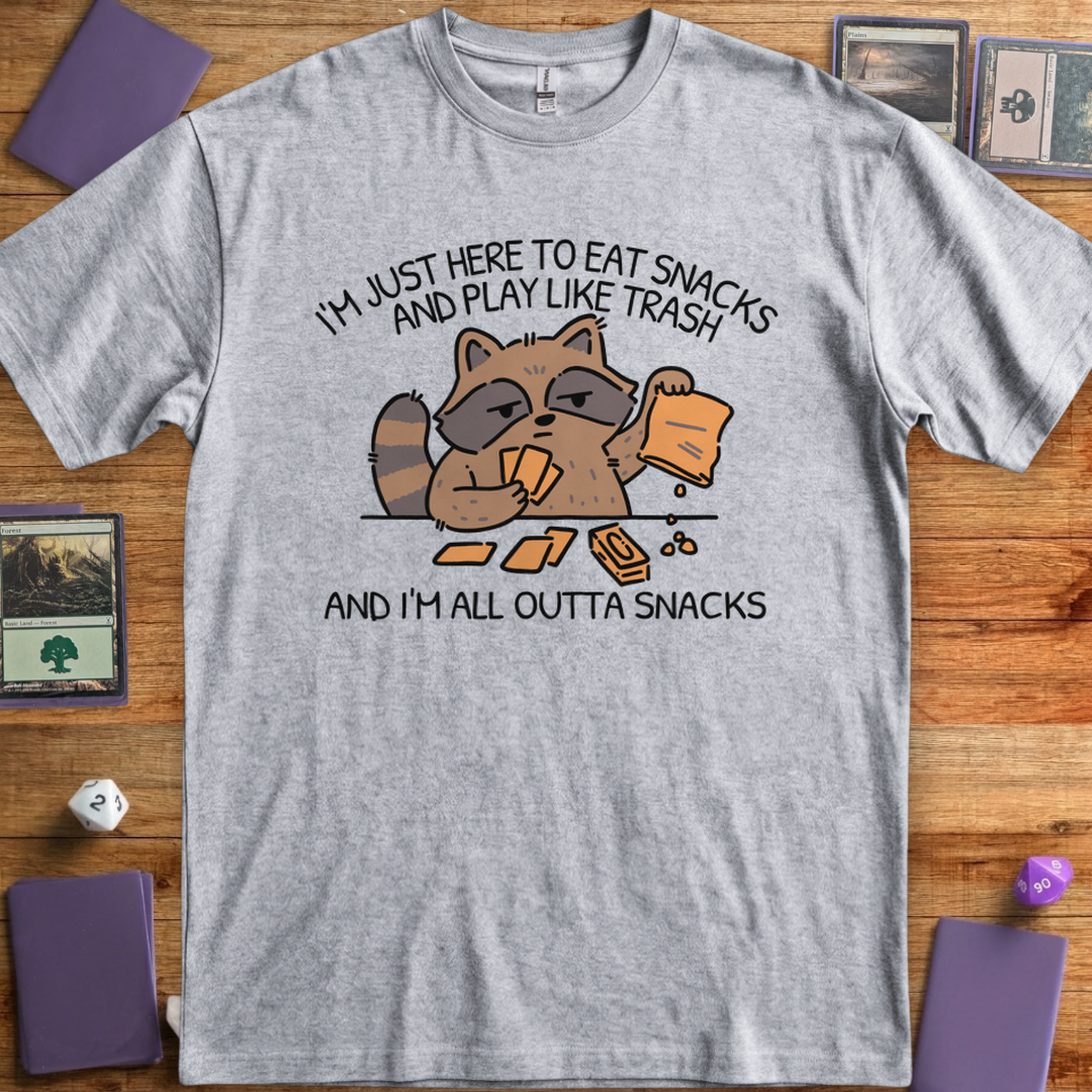Eat Snacks and Play Like Trash - Sport Grey