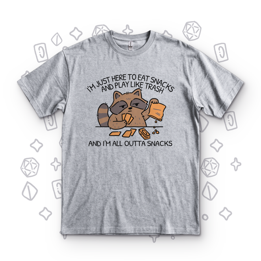 Eat Snacks and Play Like Trash - Sport Grey