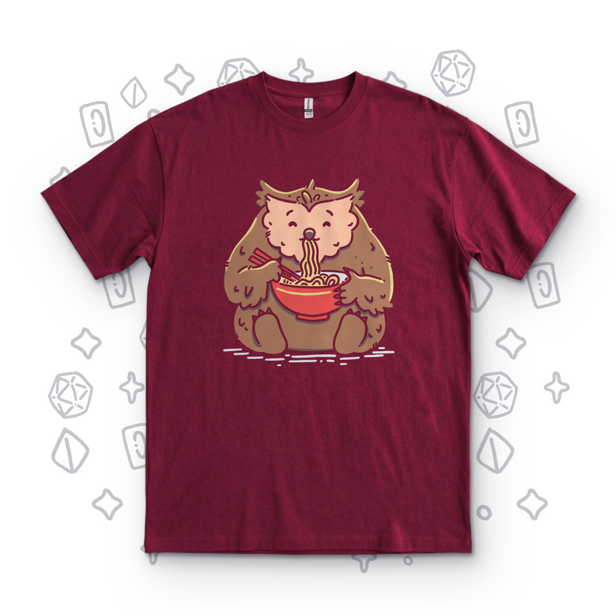 Owlbear Ramen - Maroon