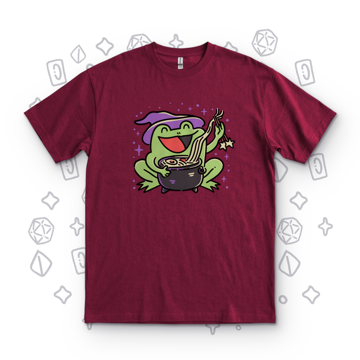 Frog Wizard Ramen - Maroon