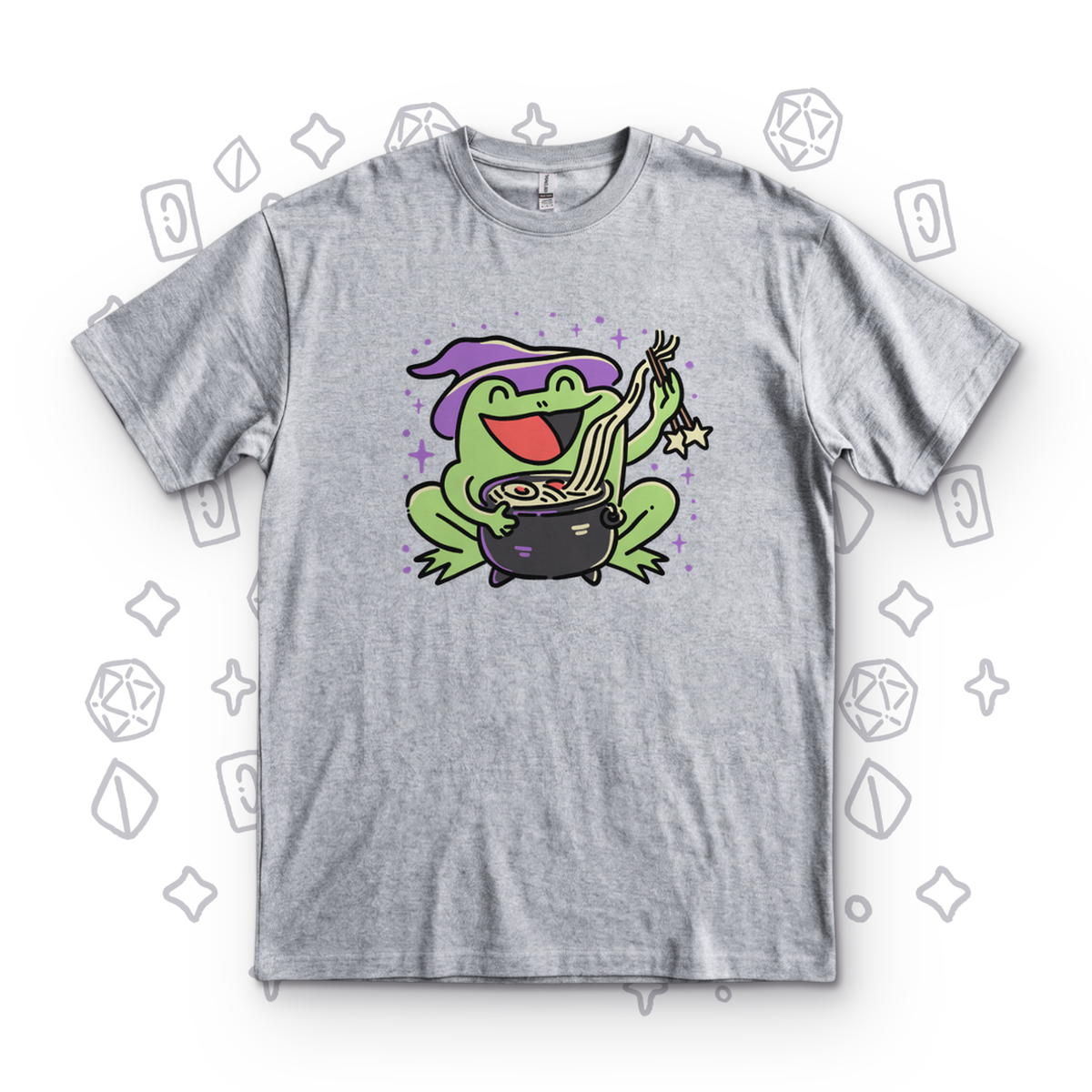 Frog Wizard Ramen - Sport Grey