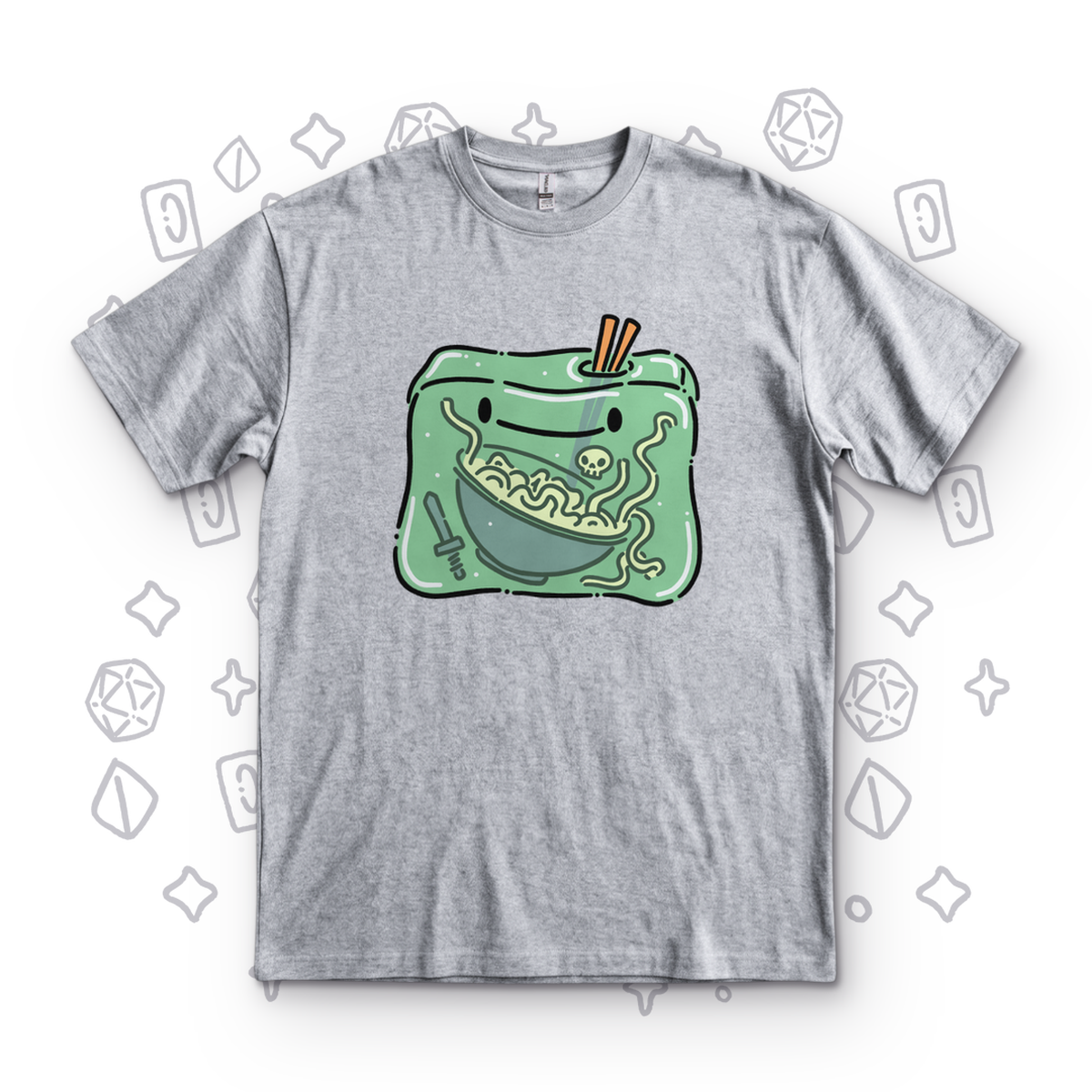 Gelatinous Cube Ramen - Sport Grey
