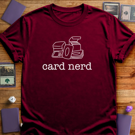 Card Nerd - Maroon