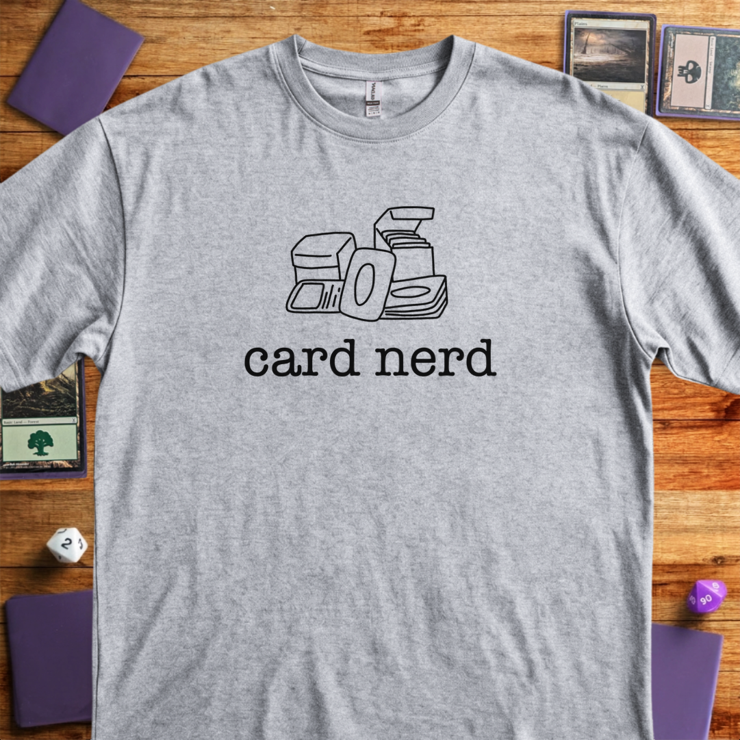 Card Nerd - Sport Grey