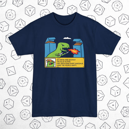 Destroy The Blue Player Tall Beefy-T® T-Shirt