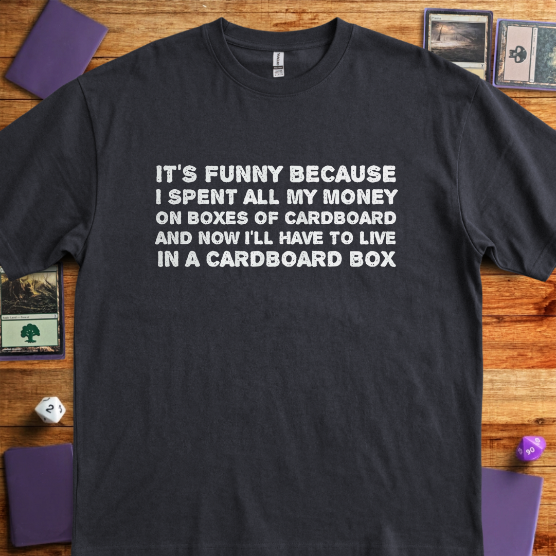 Cardboard Box - Black