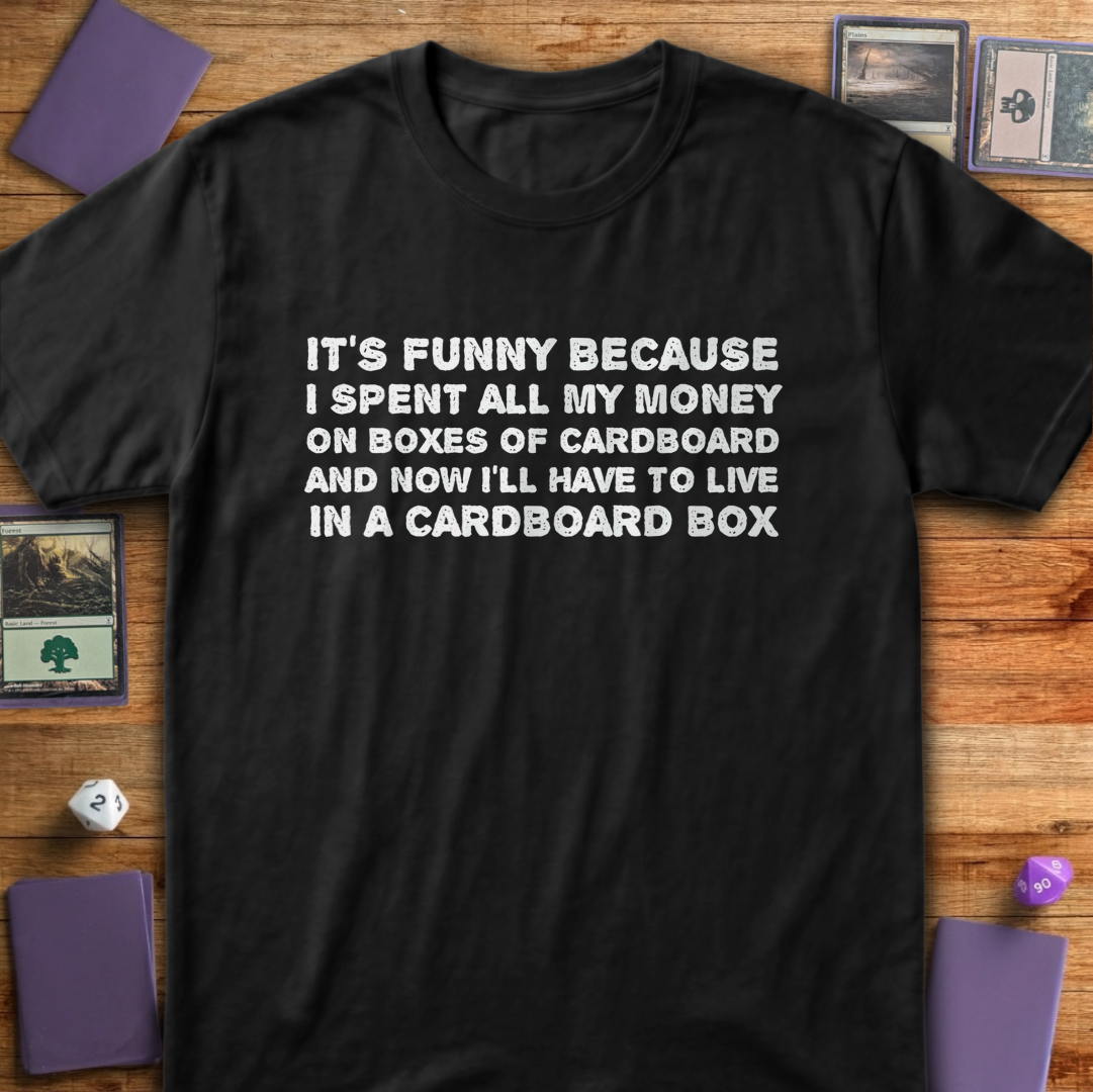 Cardboard Box - Black