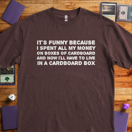 Cardboard Box - Dark Chocolate