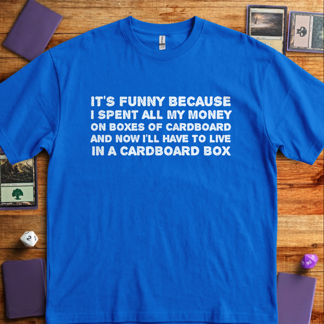 Cardboard Box - Royal