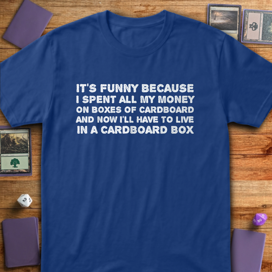 Cardboard Box - Royal